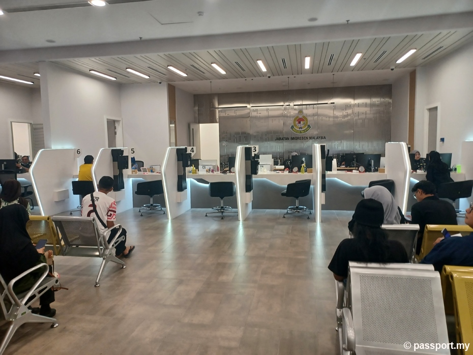 UTC Penang Sentral Immigration Counter