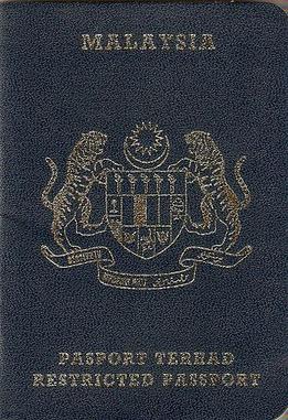 Malaysia Restricted Passport
